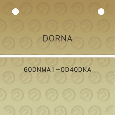 dorna-60dnma1-0d40dka