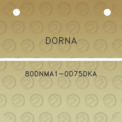 dorna-80dnma1-0d75dka