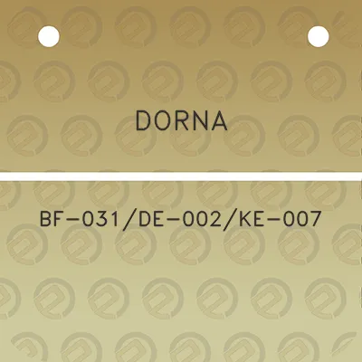 dorna-bf-031de-002ke-007