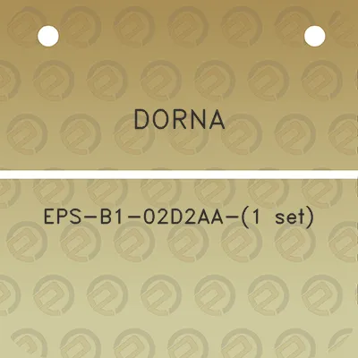 dorna-eps-b1-02d2aa-1-set