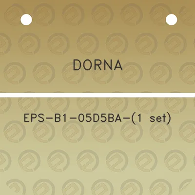 dorna-eps-b1-05d5ba-1-set