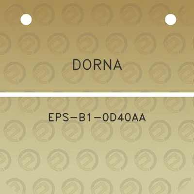 dorna-eps-b1-0d40aa