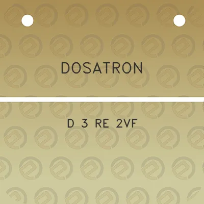 dosatron-d-3-re-2vf