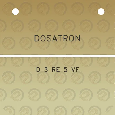 dosatron-d-3-re-5-vf