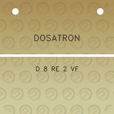 dosatron-d-8-re-2-vf