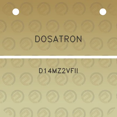 dosatron-d14mz2vfii