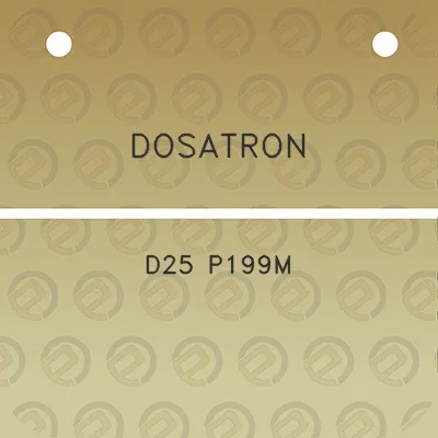 dosatron-d25-p199m