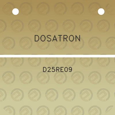 dosatron-d25re09