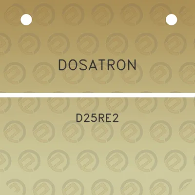 dosatron-d25re2