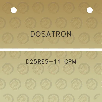 dosatron-d25re5-11-gpm