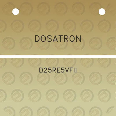 dosatron-d25re5vfii