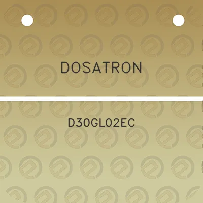 dosatron-d30gl02ec