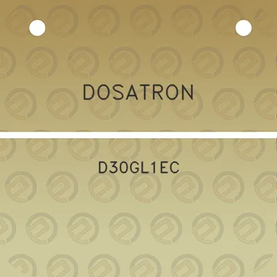 dosatron-d30gl1ec