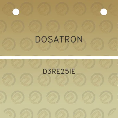 dosatron-d3re25ie