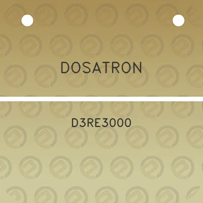 dosatron-d3re3000