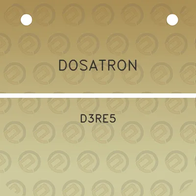 dosatron-d3re5