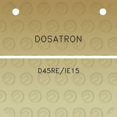 dosatron-d45reie15