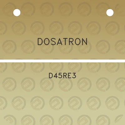 dosatron-d45re3