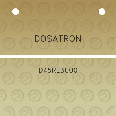 dosatron-d45re3000