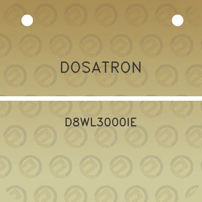 dosatron-d8wl3000ie