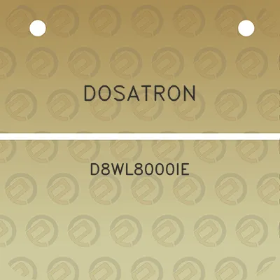 dosatron-d8wl8000ie