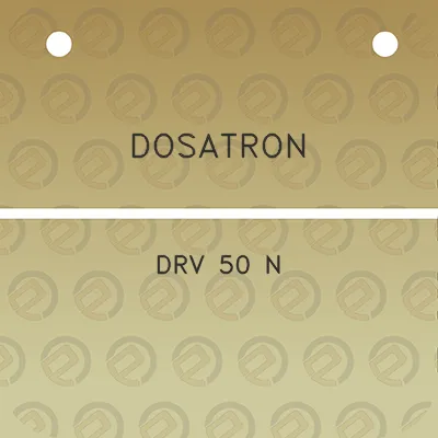 dosatron-drv-50-n