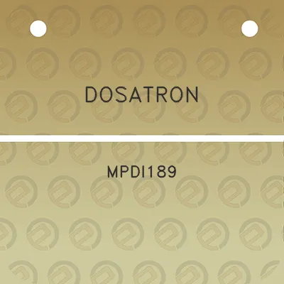 dosatron-mpdi189