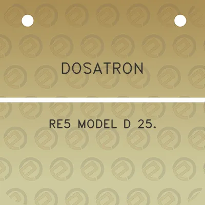 dosatron-re5-model-d-25