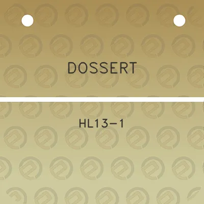 dossert-hl13-1