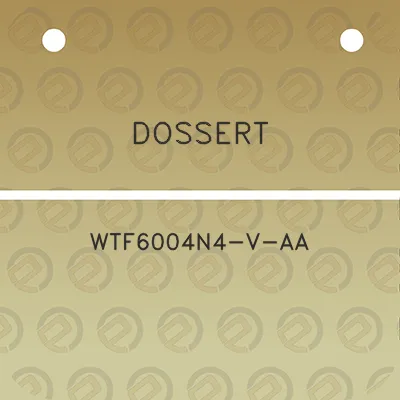 dossert-wtf6004n4-v-aa