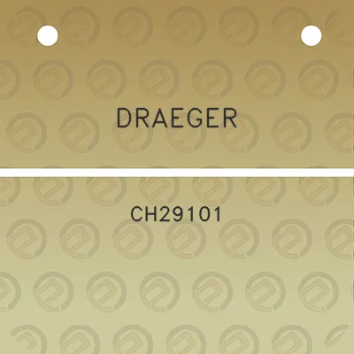 draeger-ch29101