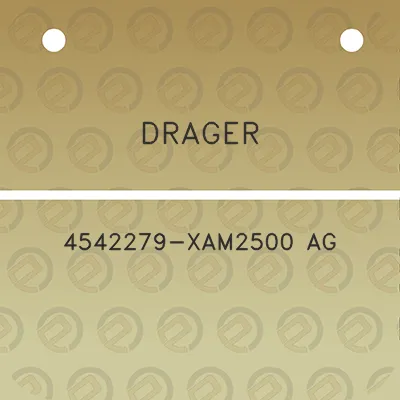 drager-4542279-xam2500-ag