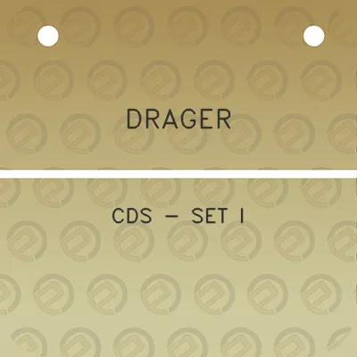 drager-cds-set-i