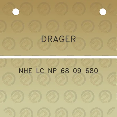 drager-nhe-lc-np-68-09-680