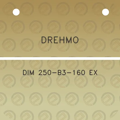 drehmo-dim-250-b3-160-ex