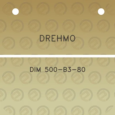 drehmo-dim-500-b3-80