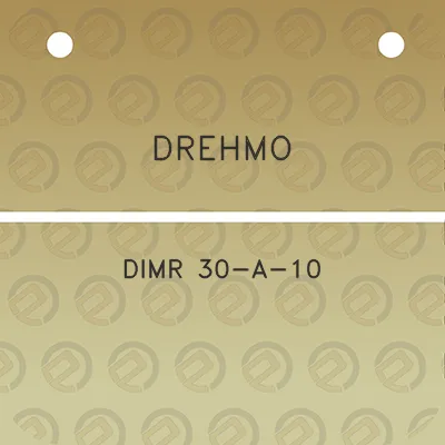 drehmo-dimr-30-a-10