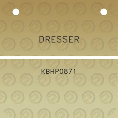 dresser-kbhp0871