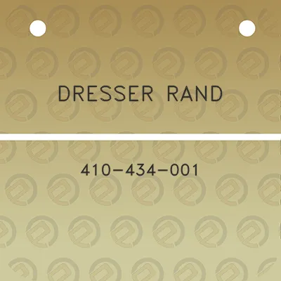 dresser-rand-410-434-001