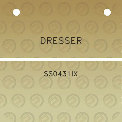 dresser-ss0431ix