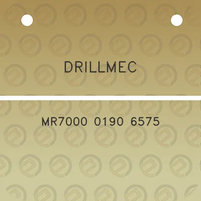 drillmec-mr7000-0190-6575