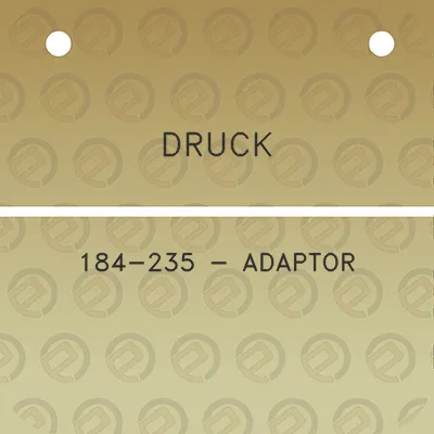 druck-184-235-adaptor