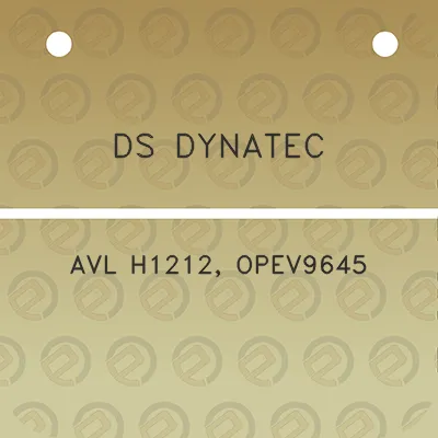 ds-dynatec-avl-h1212-opev9645