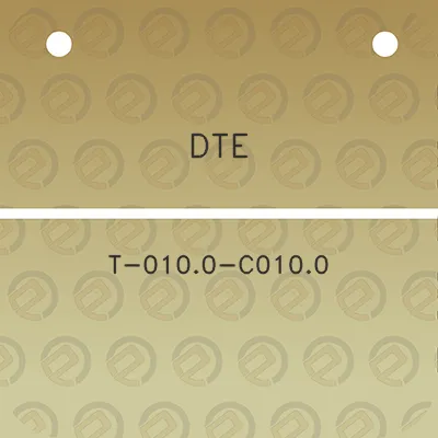 dte-t-0100-c0100