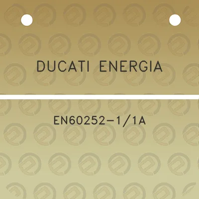 ducati-energia-en60252-11a