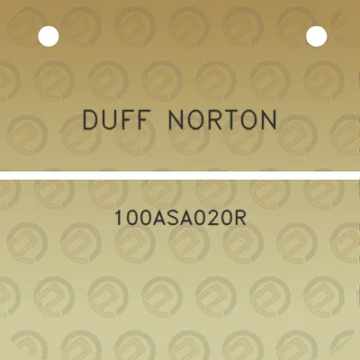 duff-norton-100asa020r