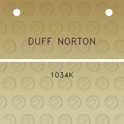 duff-norton-1034k