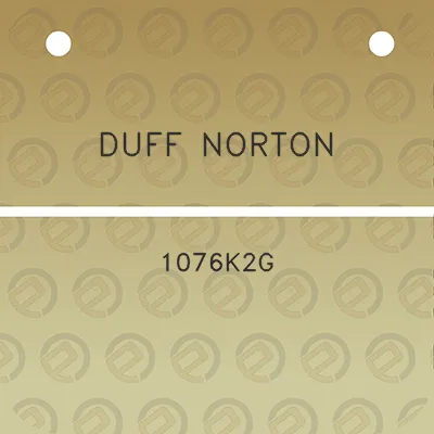 duff-norton-1076k2g