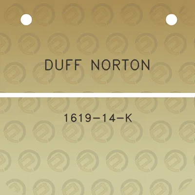 duff-norton-1619-14-k