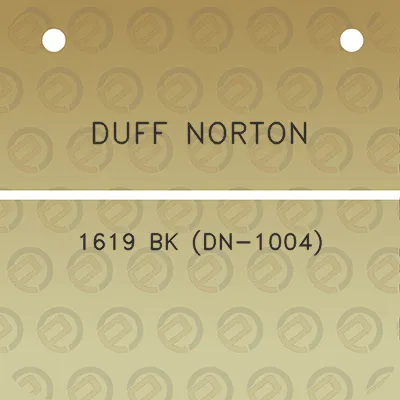 duff-norton-1619-bk-dn-1004